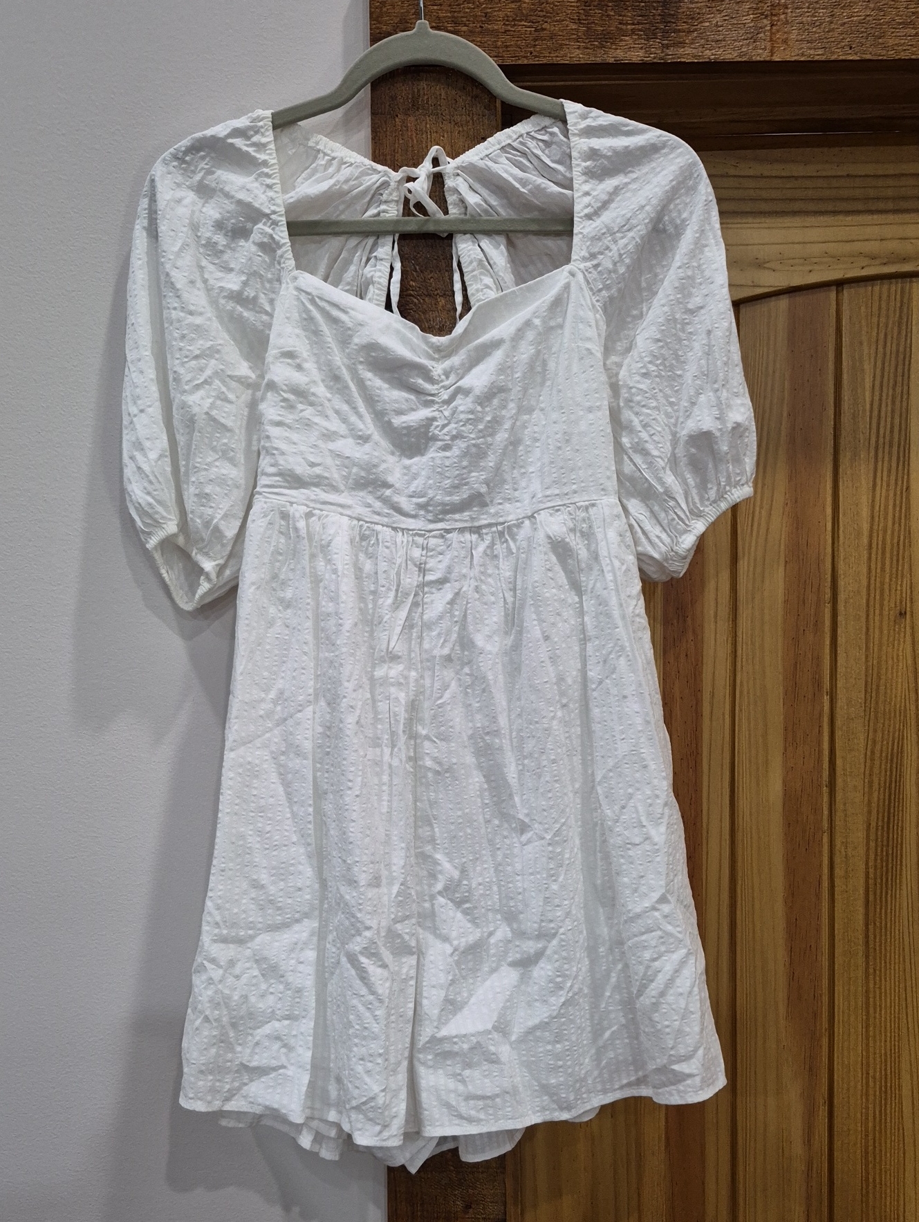 Women's Abercrombie & Fitch Summer Romper Cotten Blend Size Xs Tall Coastal